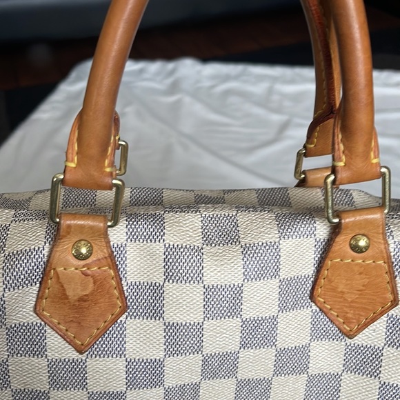 LOUIS VUITTON DAMIER AZUR CANVAS SPEEDY 35 - Picture 3 of 7